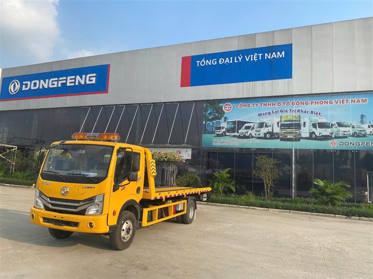xe ô tô cứu hộ 2 chức năng Dongfeng 2025