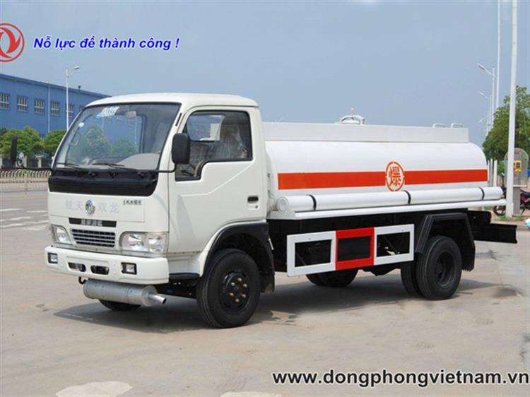 Xe xitec chở xăng dầu Dongfeng 6 khối