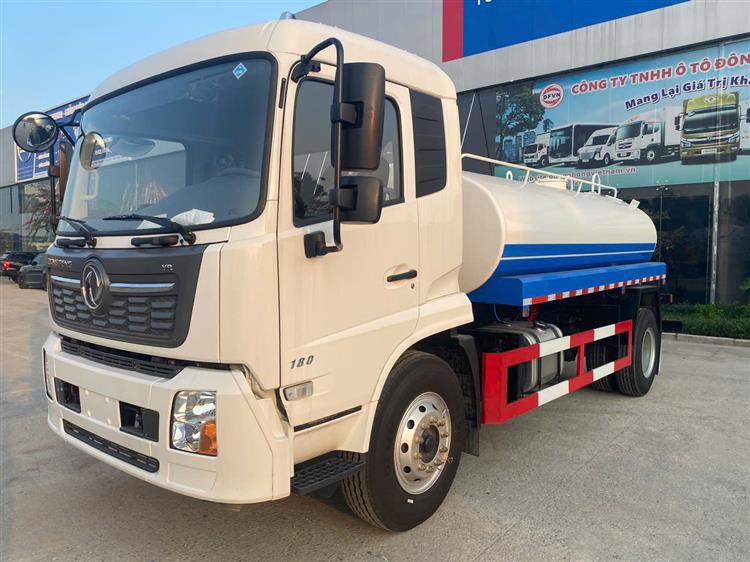 XE PHUN NƯỚC RỬA ĐƯỜNG TƯỚI CÂY 9 KHỐI DONGFENG