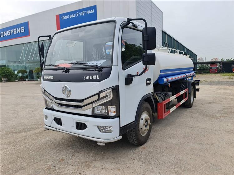 XE PHUN NƯỚC RỬA ĐƯỜNG  DONGFENG  5,3 KHỐI