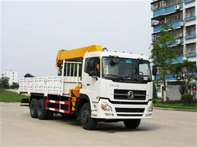 Xe tải Dongfeng 14 tấn gắn cẩu Soosan 10 tấn
