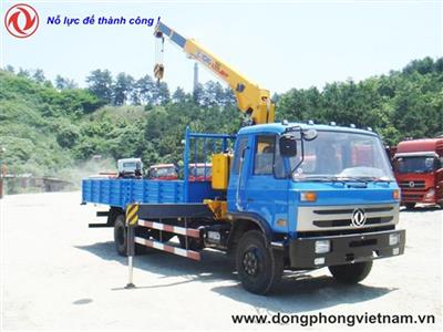 Xe tải Dongfeng gắn cẩu 5 tấn