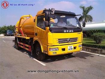 Xe cuốn ép rác Dongfeng 6m3 có tỷ suất nén cao và khả năng chuyên chở lớn