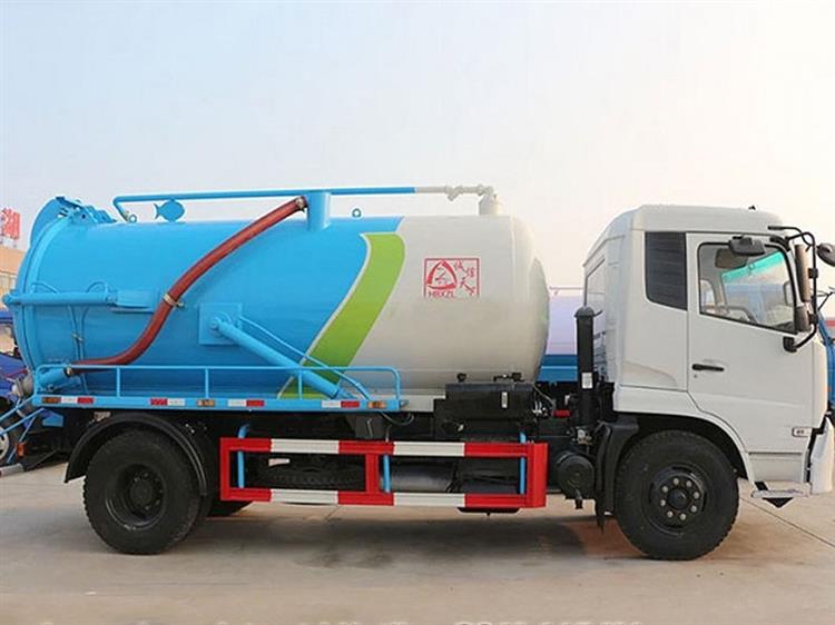 Xe hút chất thải Dongfeng 10 khối nhập khẩu