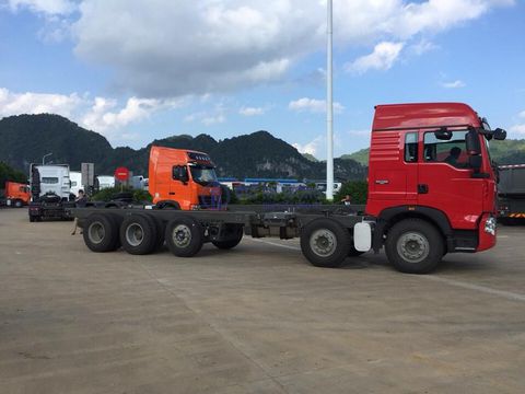Giới thiệu Xe tải thùng 4 chân Howo T5G 2
