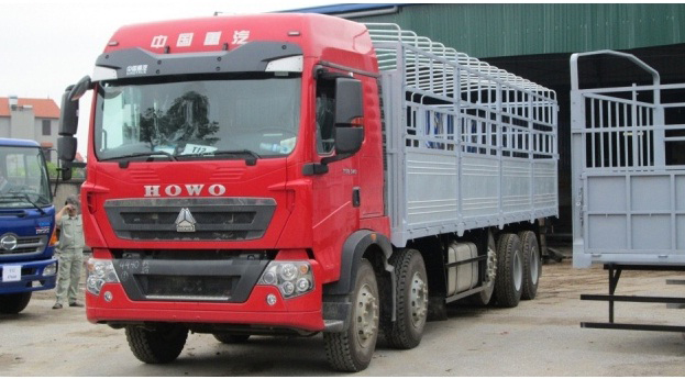 Giới thiệu Xe tải thùng 4 chân Howo T5G 3