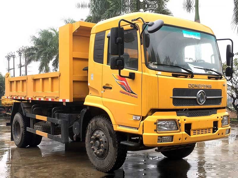 Xe ben 8 tấn Dongfeng Hoàng Huy YC180 - Cầu 13 tấn Nhập khẩu chính hãng