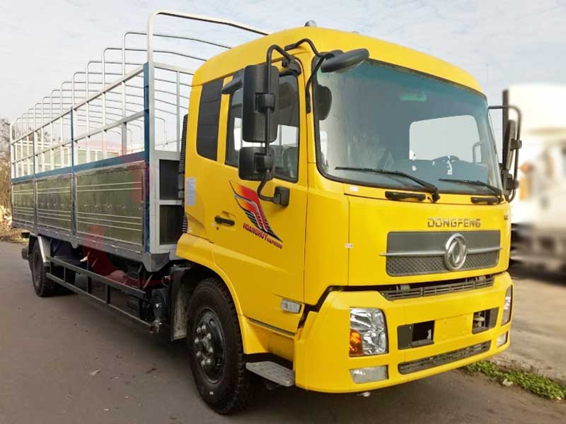 Xe tải Dongfeng B190 Hoàng Huy thùng bạt 9T15 có chất lượng vượt trội và độ bền cao 1